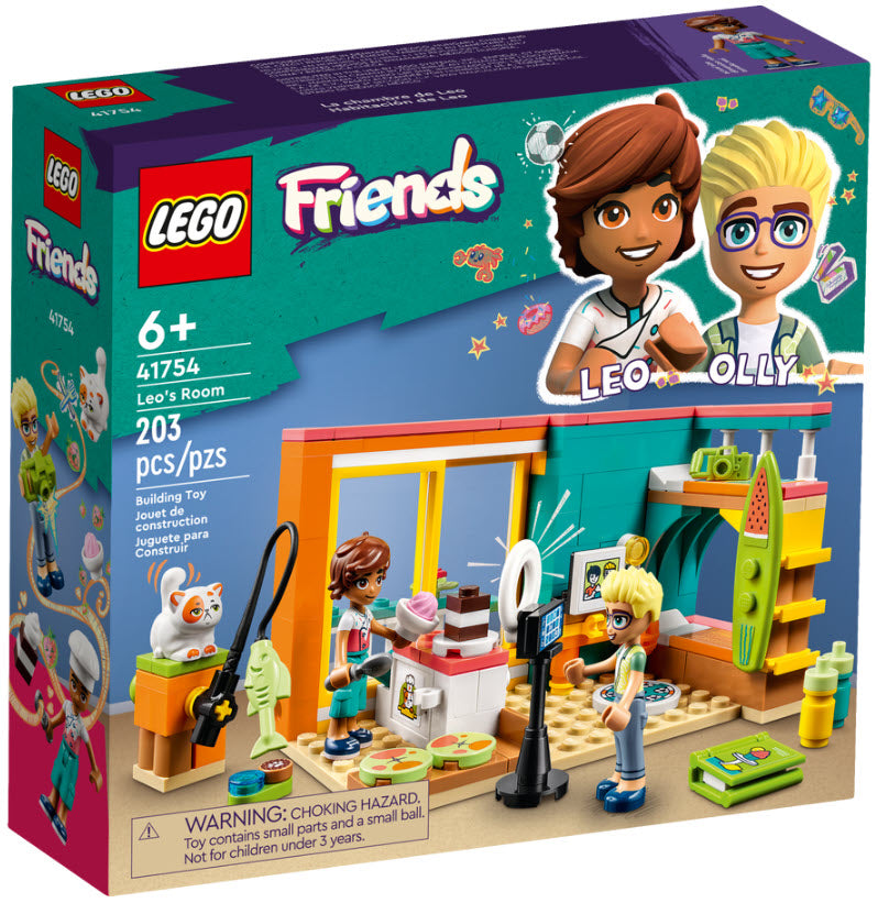 Verpackung: LEGO Friends 41754 Leos Zimmer