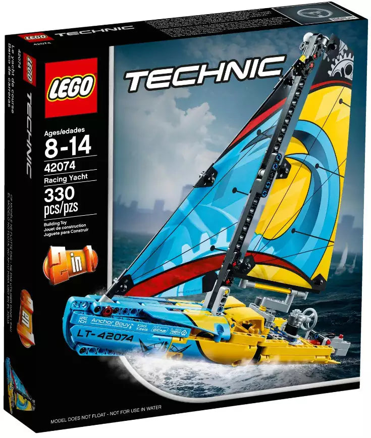 Verpackung: LEGO Technic 42074 Rennyacht