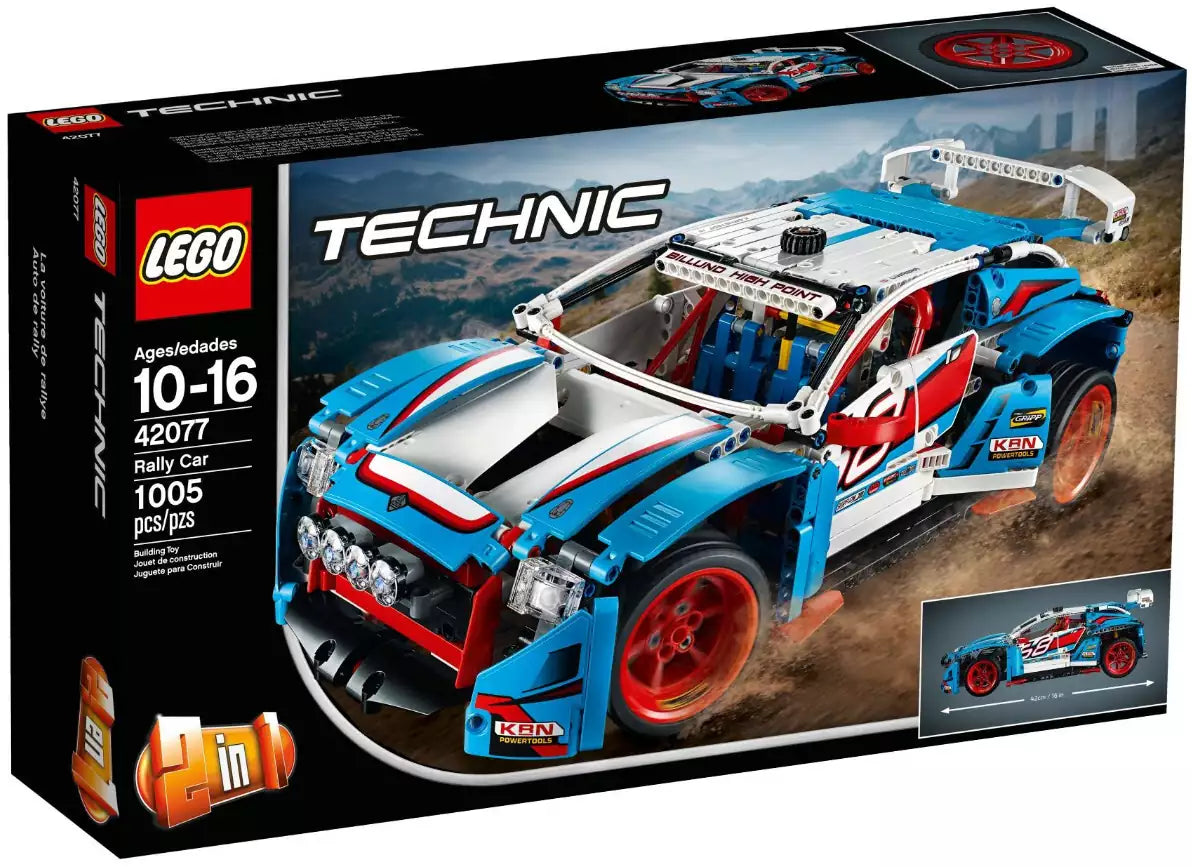 Verpackung: LEGO Technic 42077 Rallyeauto