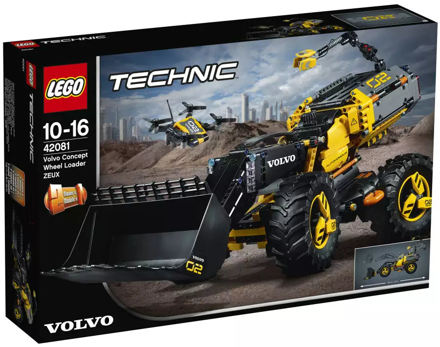 Verpackung: LEGO Technic 42081 Volvo Konzept-Radlader ZEUX