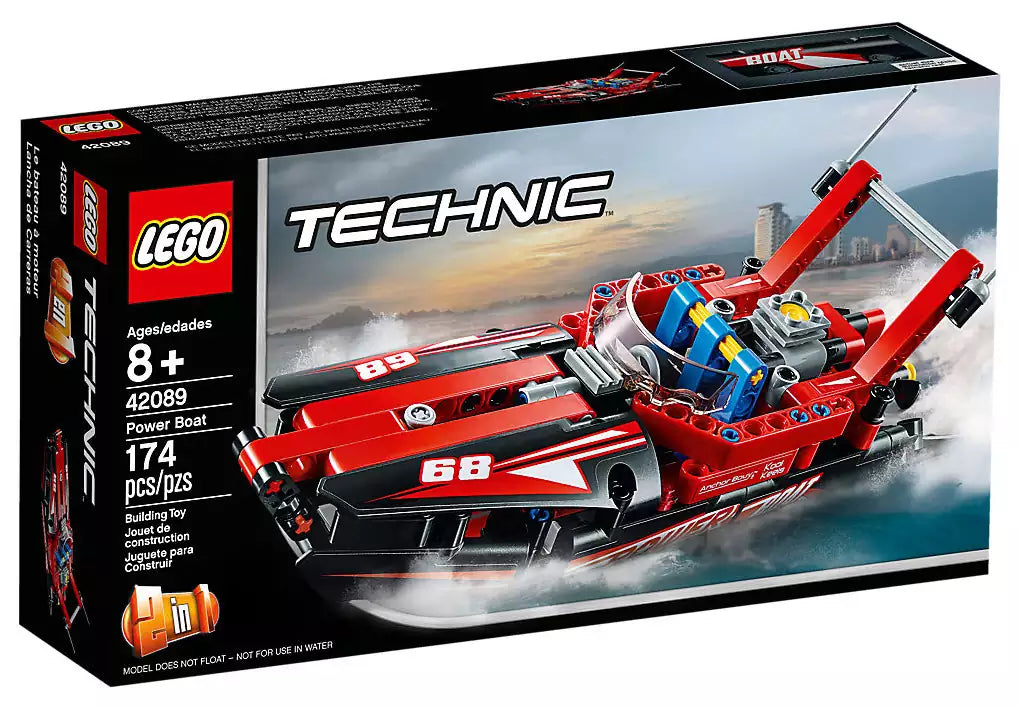 Verpackung: LEGO Technic 42089 Rennboot