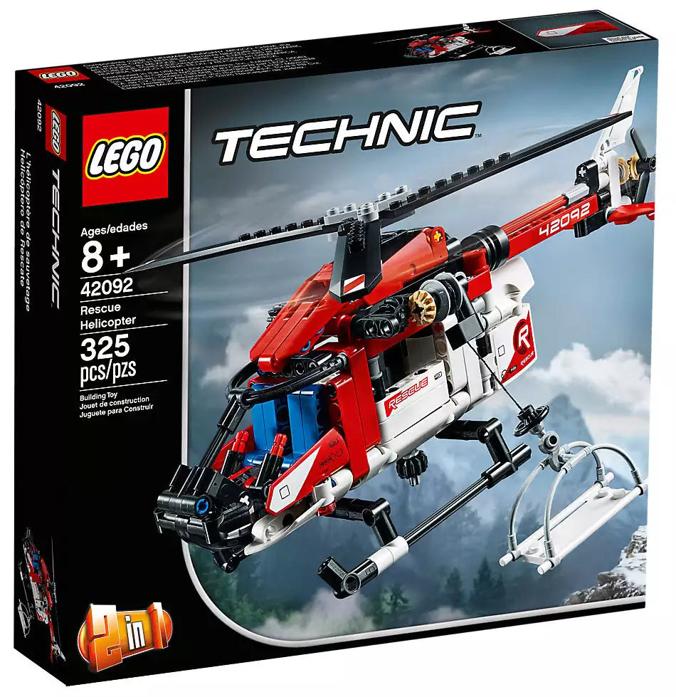 Verpackung: LEGO Technic 42092 Rettungshubschrauber