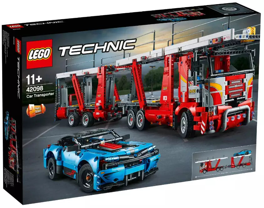 Verpackung: LEGO Technic 42098 Autotransporter