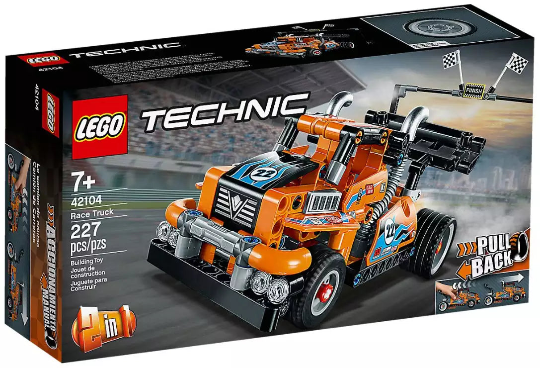 Verpackung: LEGO Technic 42104 Renn-Truck