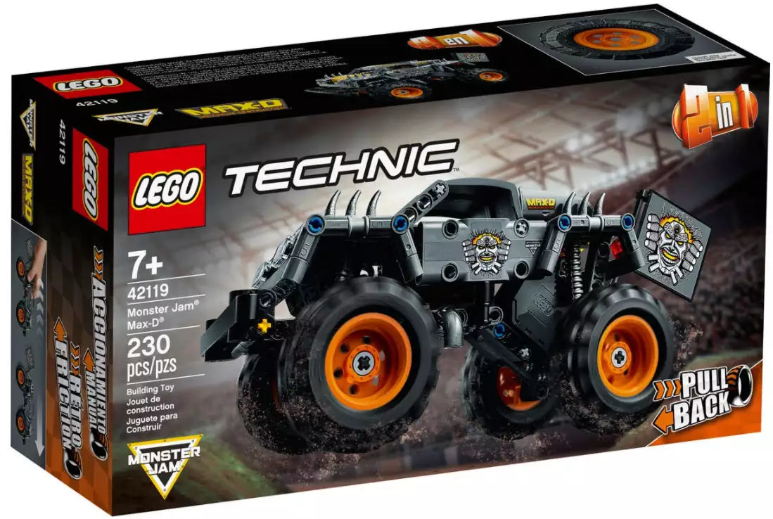 Verpackung: LEGO Technic 42119 Monster Jam Max-D