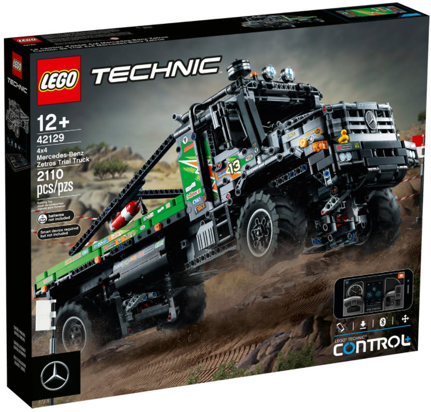 Verpackung: LEGO Technic 42129 4x4 Mercedes-Benz Zetros Offroad-Truck