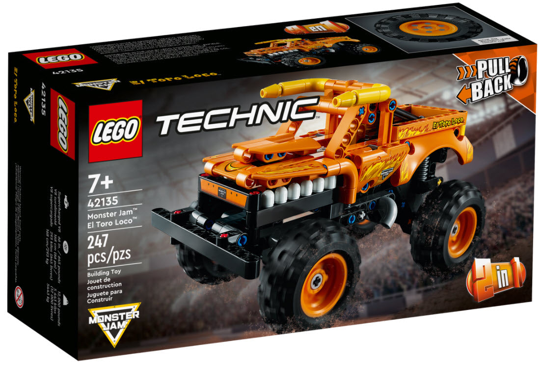 Verpackung: LEGO Technic 42135 Monster Jam El Toro Loco