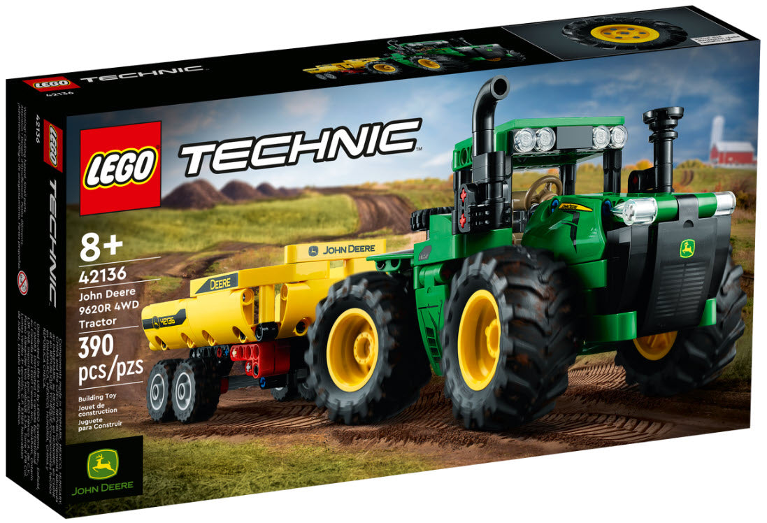 Verpackung: LEGO Technic 42136 John Deere 9620R 4WD Tractor