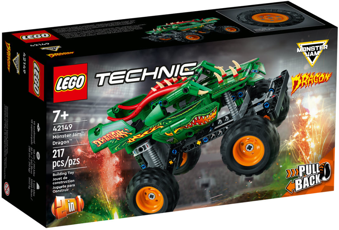 Verpackung: LEGO Technic 42149 Monster Jam Dragon