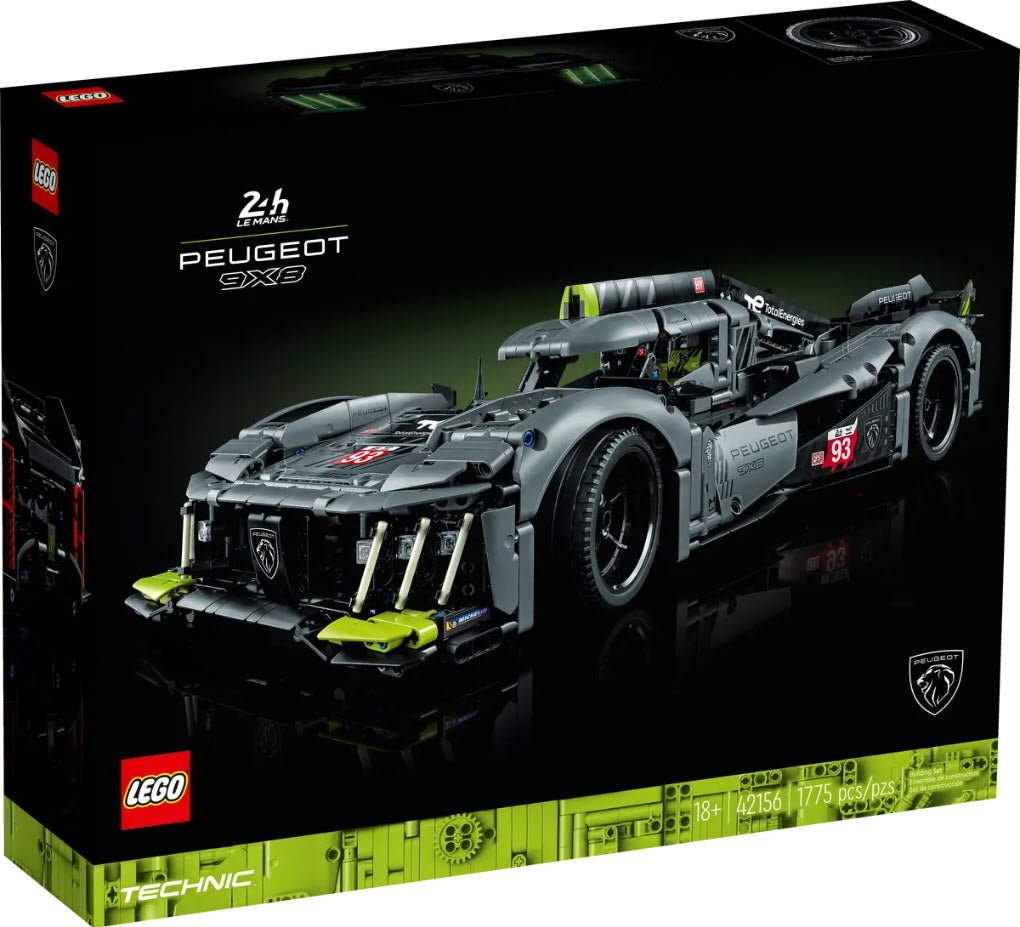 Verpackung: LEGO Technic 42156 PEUGEOT 9X8 24H Le Mans Hybrid Hypercar