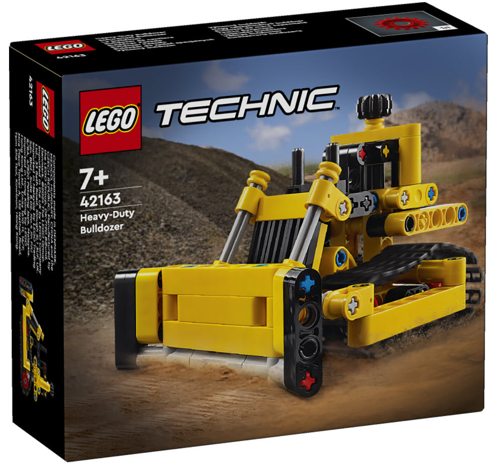 Verpackung: LEGO Technic 42163 Schwerlast Bulldozer