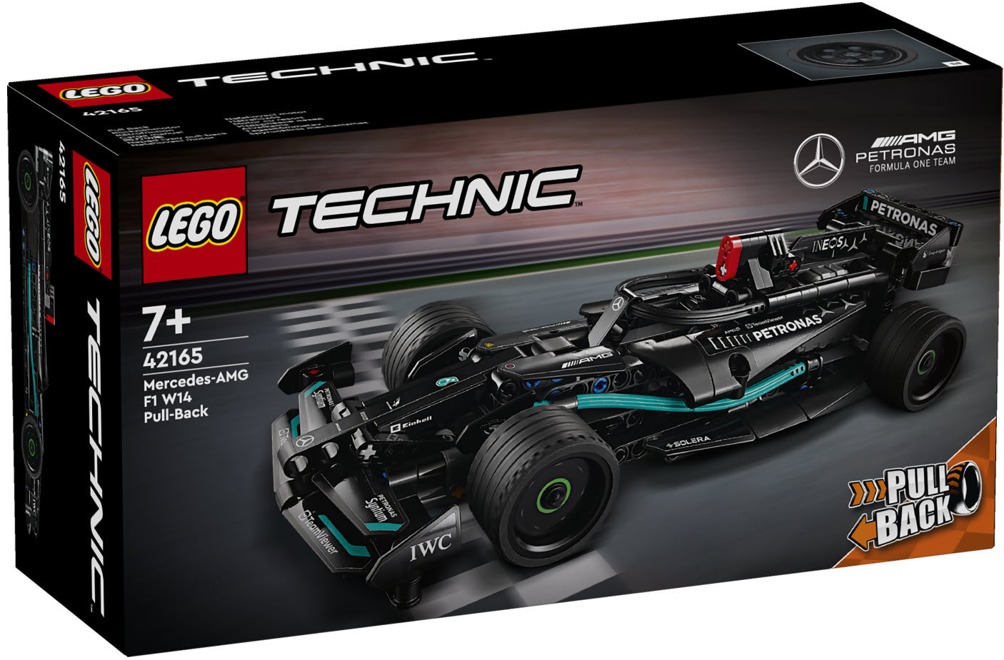 Verpackung: LEGO Technic 42165 Mercedes-AMG F1 W14 E Performance Pull-Back