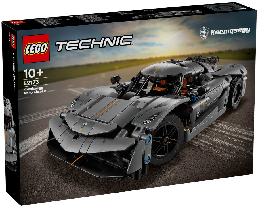 Verpackung: LEGO Technic 42173 Koenigsegg Jesko Absolut Supersportwagen in Grau