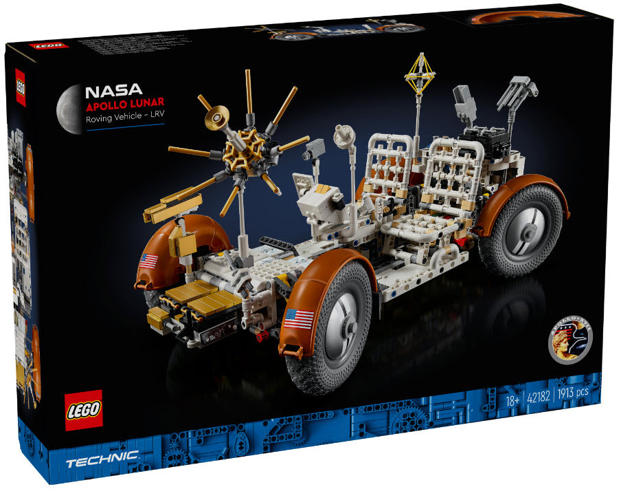 Verpackung: LEGO Technic 42182 NASA Apollo Lunar Roving Vehicle (LRV)