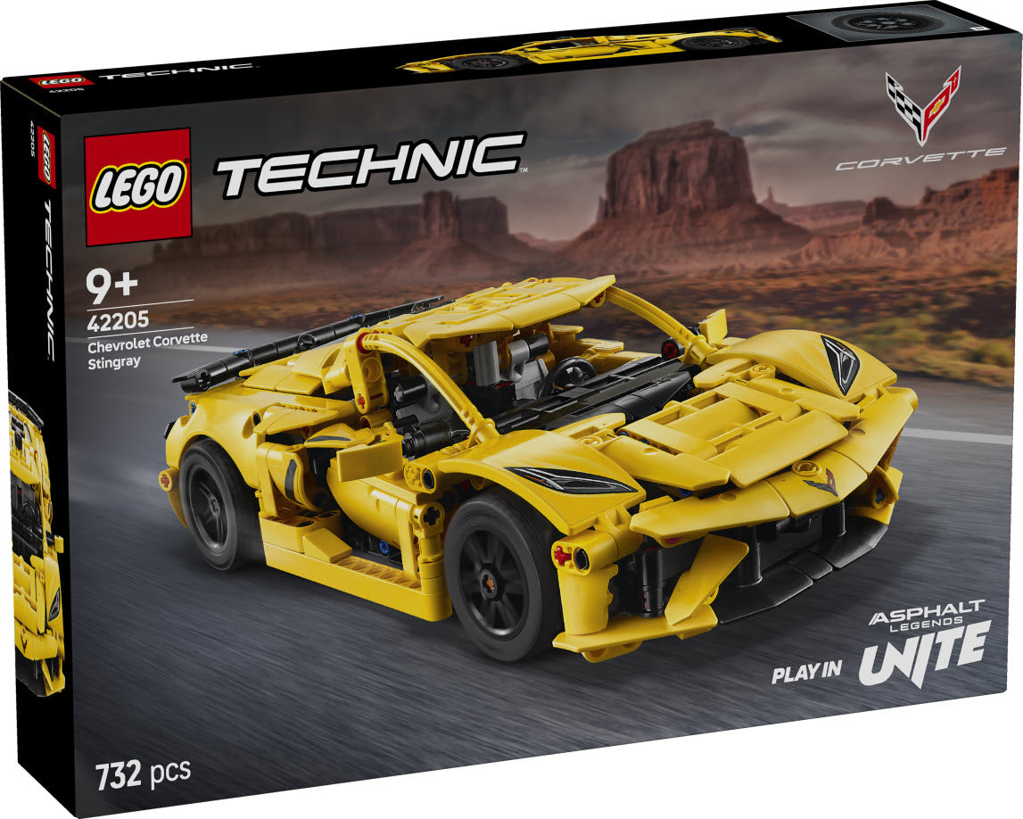 Verpackung: LEGO Technic 42205 Chevrolet Corvette Stingray