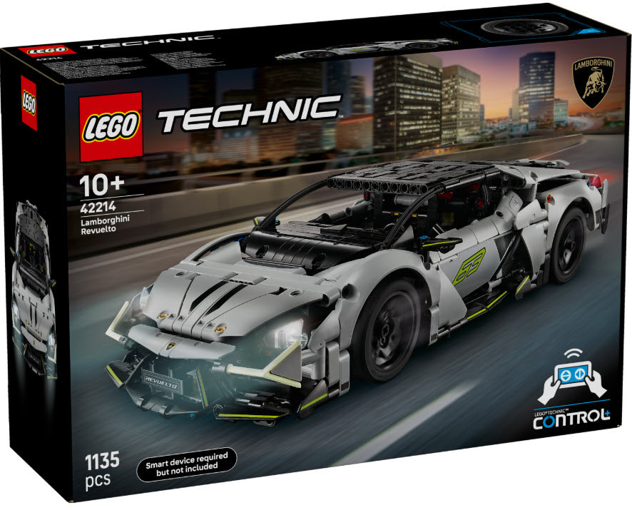 Verpackung: LEGO Technic 42214 Lamborghini Revuelto Supersportwagen