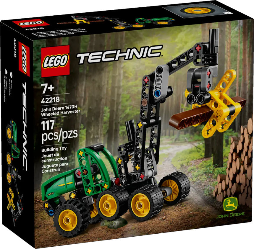 Verpackung: LEGO Technic 42218 John Deere 1470H Rad-Harvester