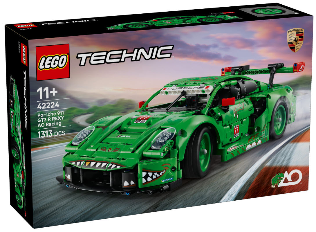 Verpackung: LEGO Technic 42224 Porsche 911 GT3 R REXY AO Racing Rennwagen