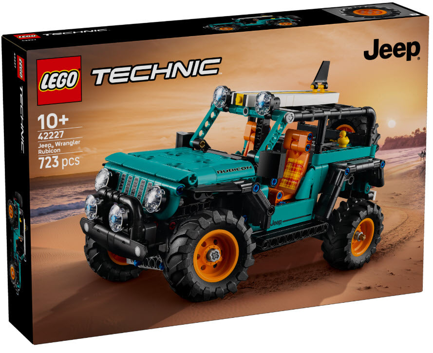 Verpackung: LEGO Technic 42227 Jeep Wrangler Rubicon Geländewagen