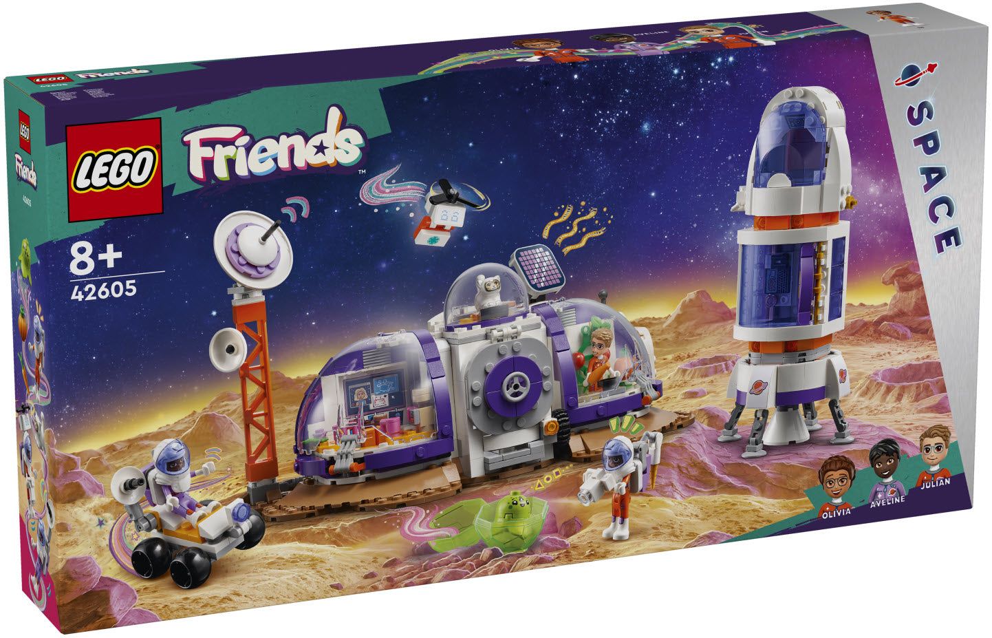 Verpackung: LEGO Friends 42605 Mars-Raumbasis mit Rakete