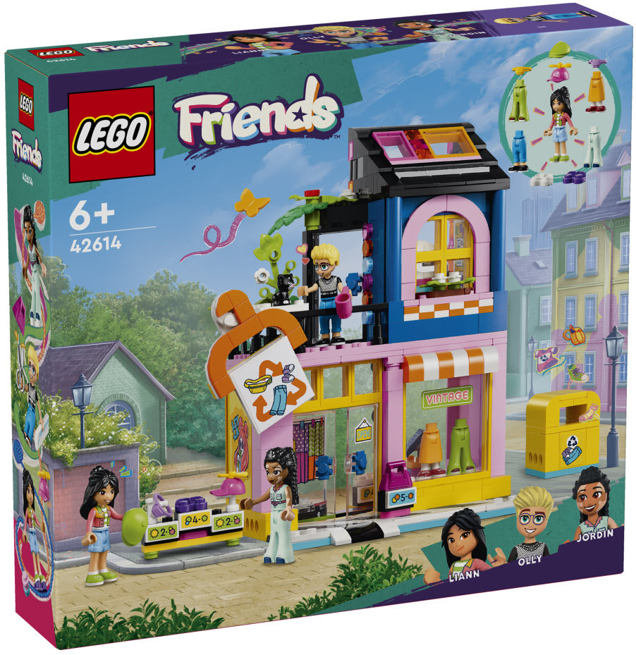 Verpackung: LEGO Friends 42614 Vintage-Modegeschäft