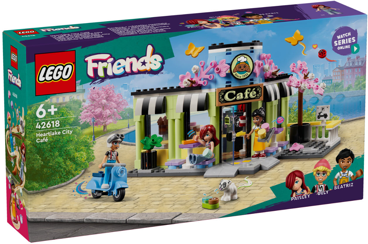 Verpackung: LEGO Friends 42618 Heartlake City Café