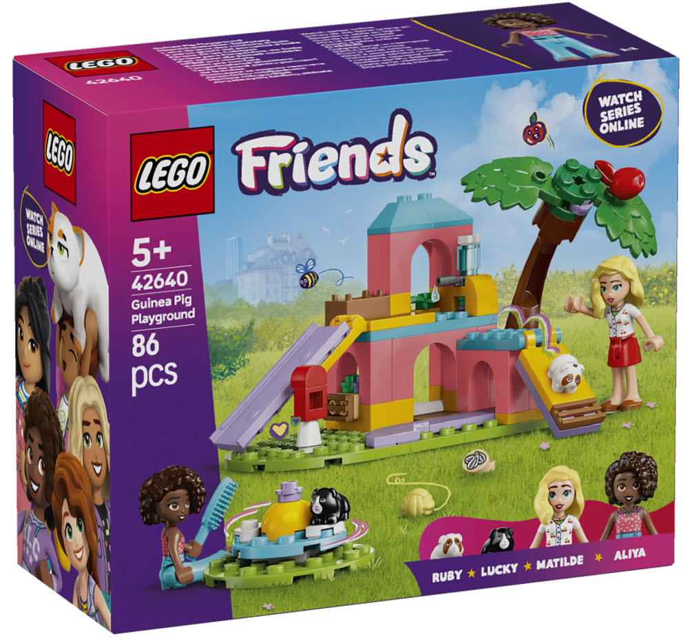 Verpackung: LEGO Friends 42640 Meerschweinchen Spielplatz