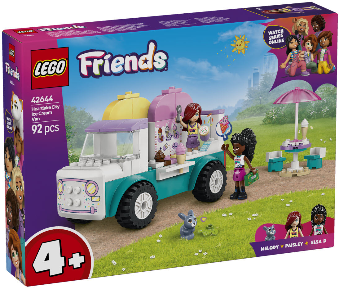 Verpackung: LEGO Friends 42644 Heartlake City Eiswagen