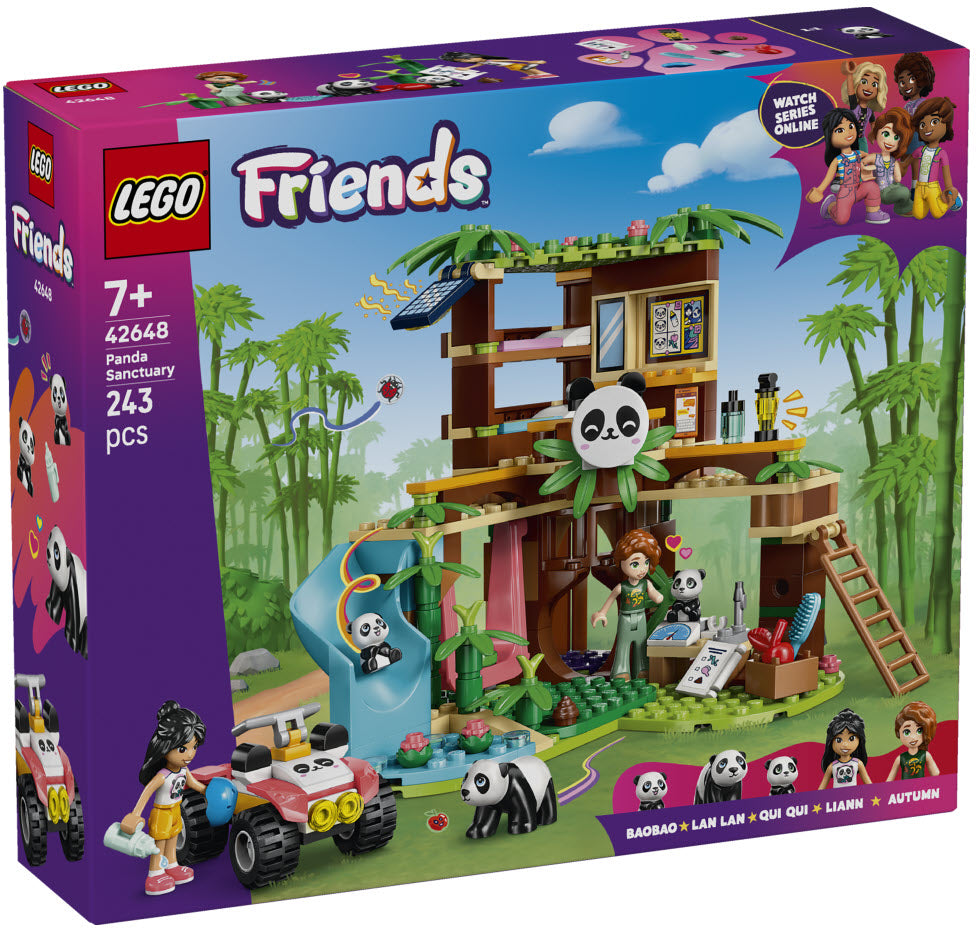 Verpackung: LEGO Friends 42648 Panda-Pflegestation
