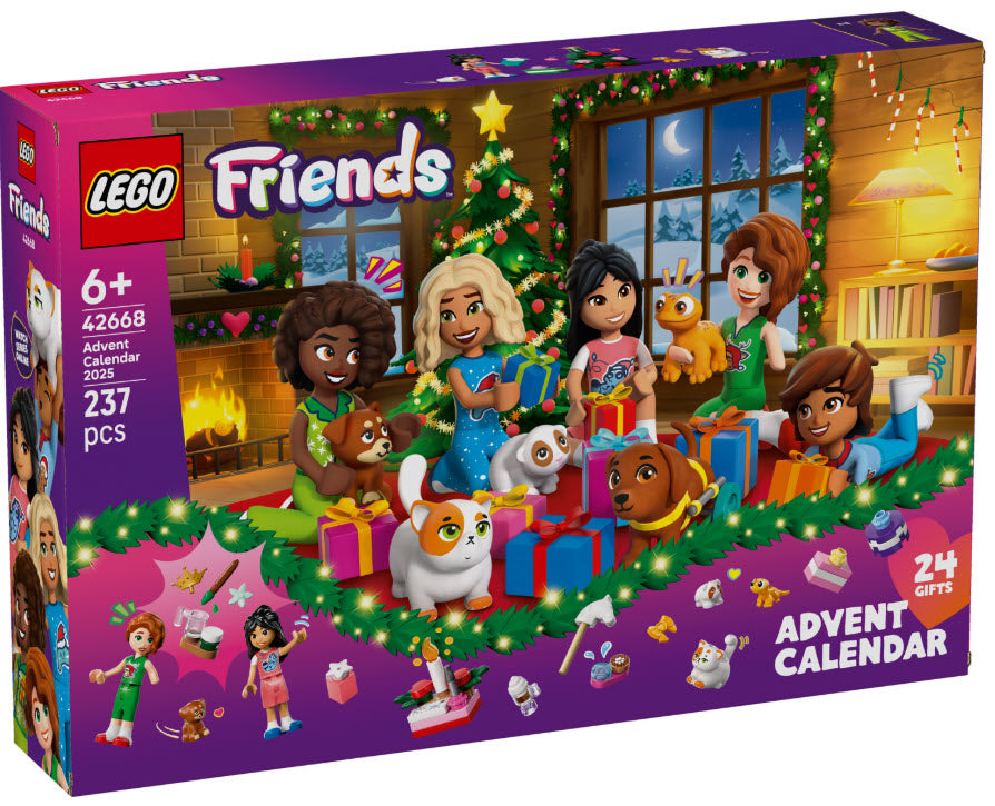 Verpackung: LEGO Friends 42668 Adventskalender 2025