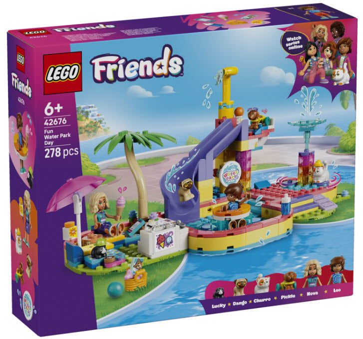 Verpackung: LEGO Friends 42676 Lustiger Tag im Wasserpark