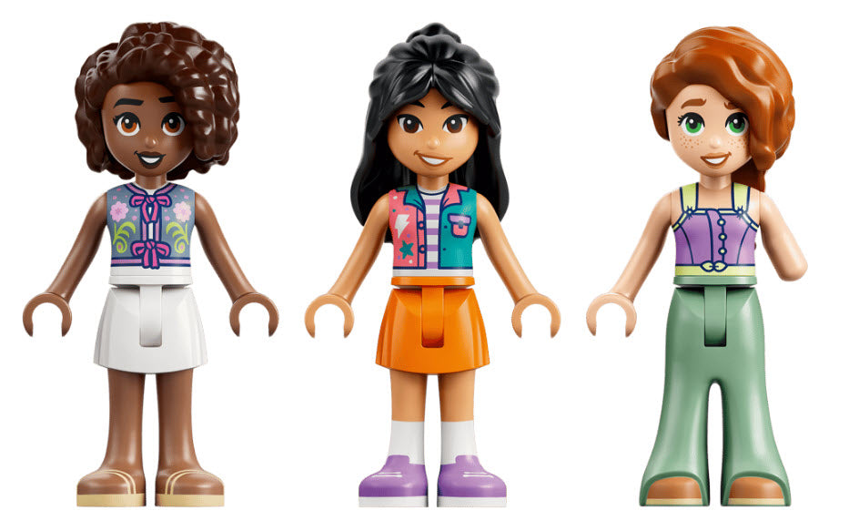 Minifiguren: LEGO Friends 42702 Feentassen-Karussell mit Blumendeko