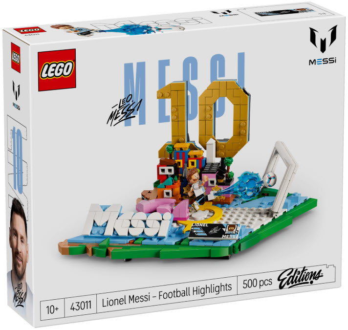 Verpackung: LEGO Editions 43011 Lionel Messi – Fußball-Highlights