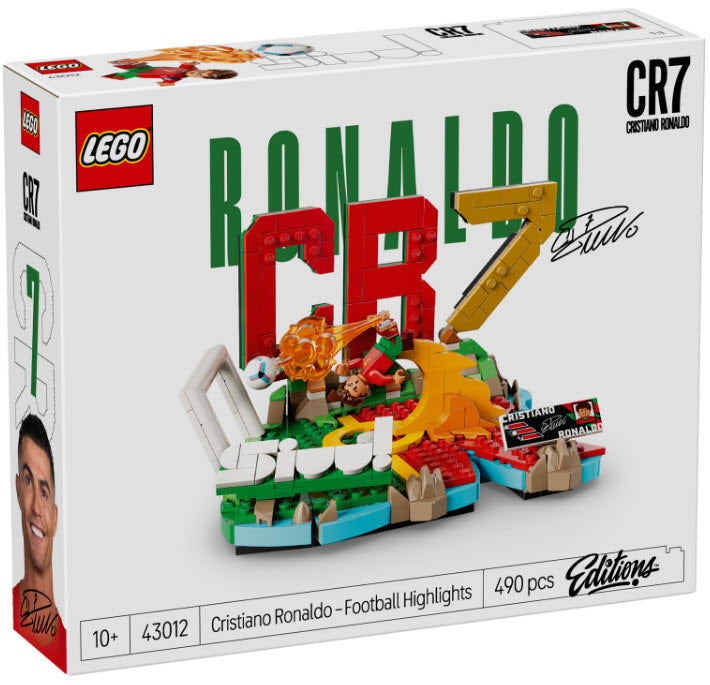 Verpackung: LEGO Editions 43012 Cristiano Ronaldo – Fußball-Highlights