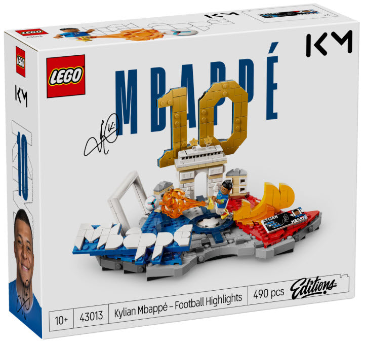 Verpackung: LEGO Editions 43013 Kylian Mbappé – Fußball-Highlights