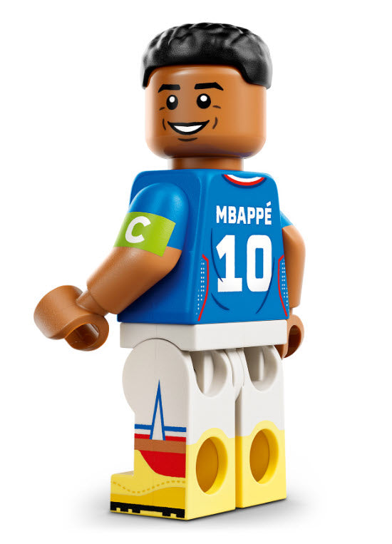 Minifiguren: LEGO Editions 43013 Kylian Mbappé – Fußball-Highlights