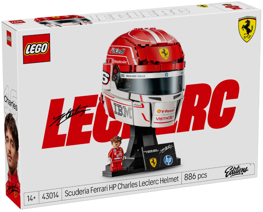 Verpackung: LEGO Editions 43014 Scuderia Ferrari HP Charles Leclerc Helm