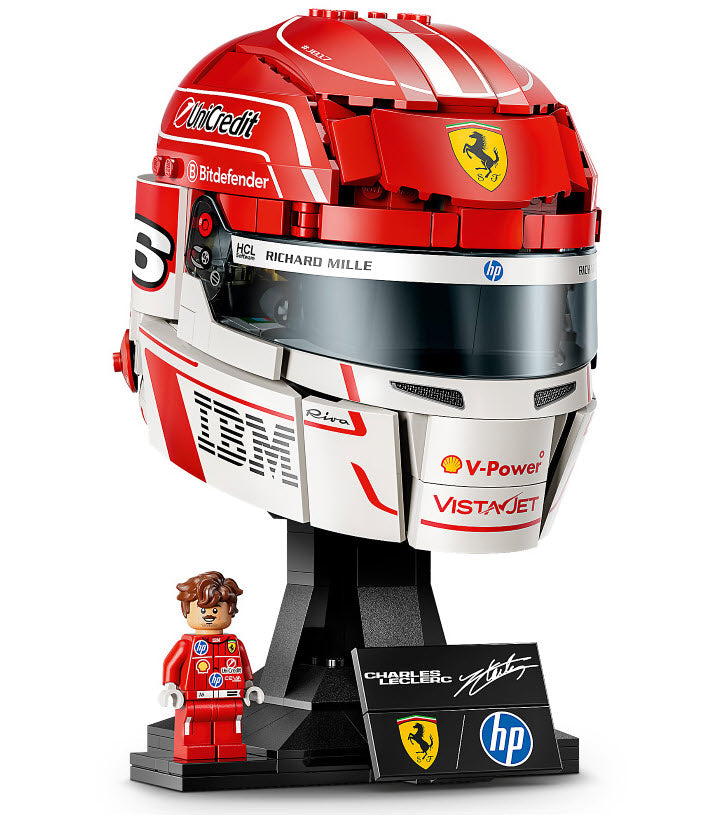 Inhalt: LEGO Editions 43014 Scuderia Ferrari HP Charles Leclerc Helm