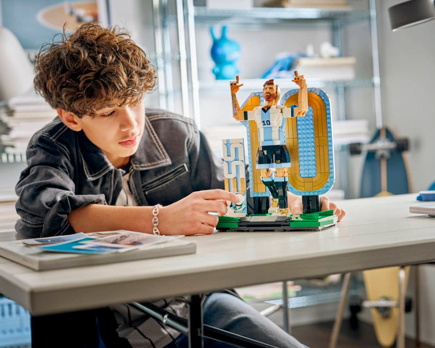 Detail 3: LEGO Editions 43018 Lionel Messi – Torjubel