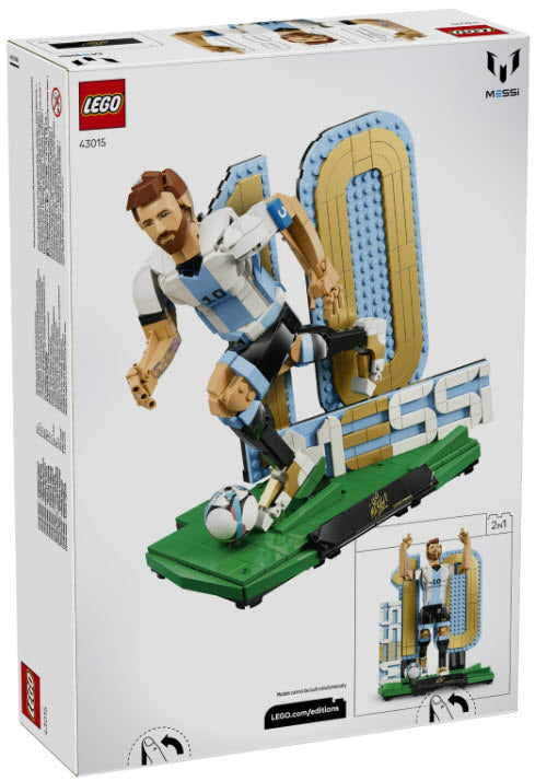 Box Rückseite: LEGO Editions 43018 Lionel Messi – Torjubel