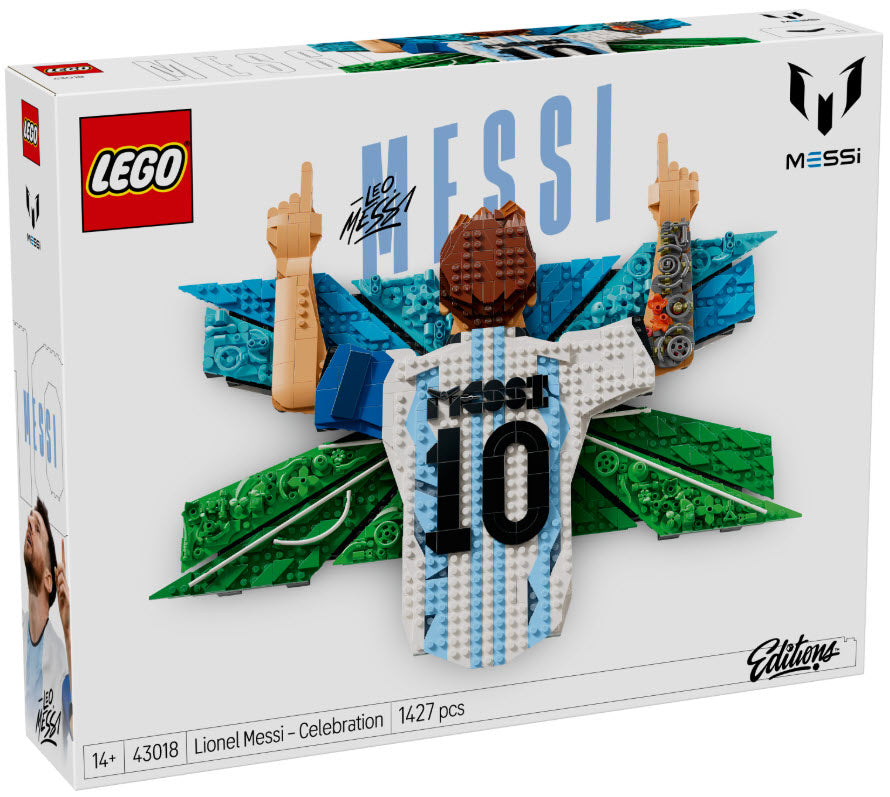 Verpackung: LEGO Editions 43018 Lionel Messi – Torjubel