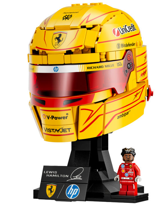 Inhalt: LEGO Editions 43022 Scuderia Ferrari HP Lewis Hamilton Helm