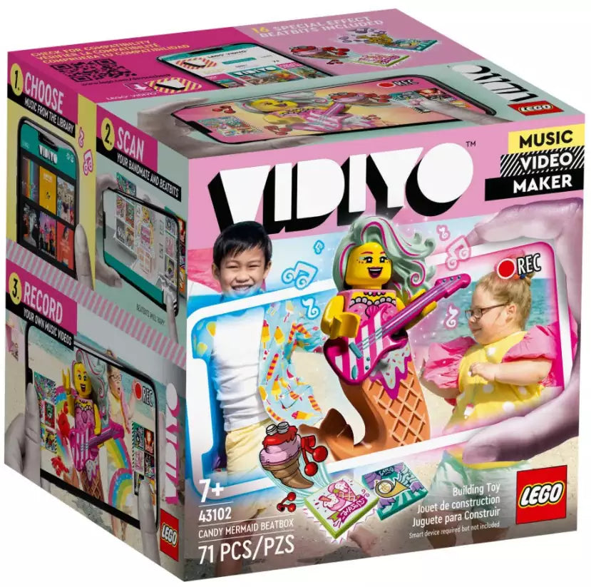 Verpackung: LEGO VIDIYO 43102 Candy Mermaid BeatBox