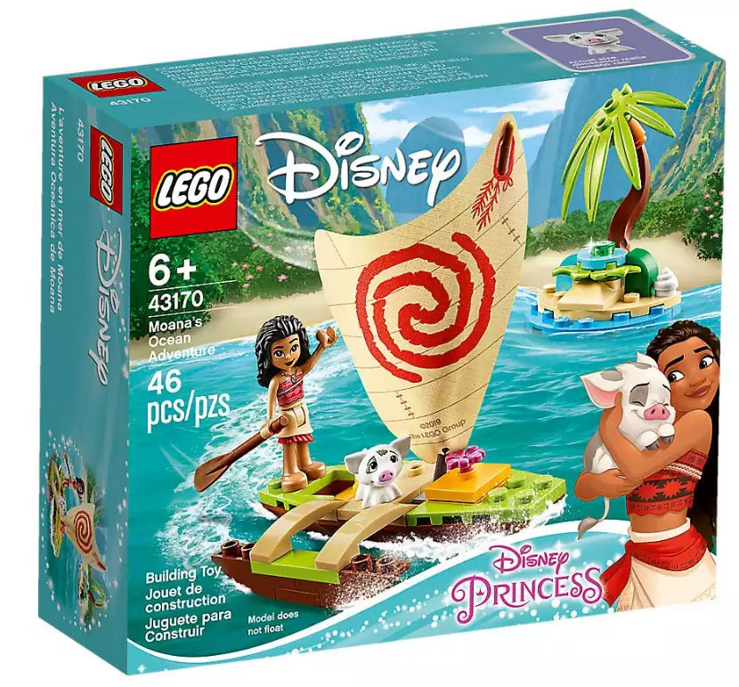 Verpackung: LEGO Disney Princess 43170 Vaianas Boot