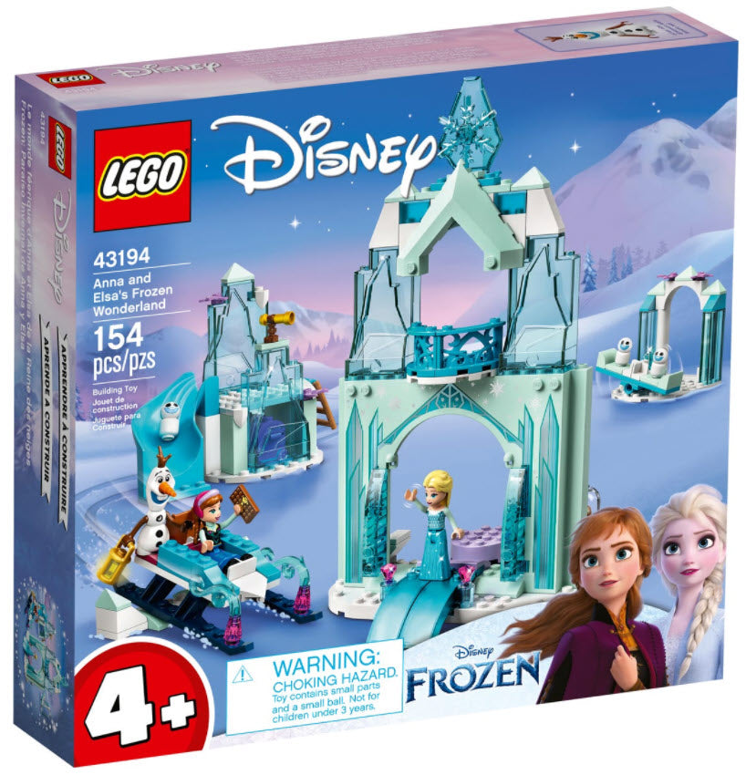 Verpackung: LEGO Disney Princess 43194 Annas und Elsas Wintermärchen