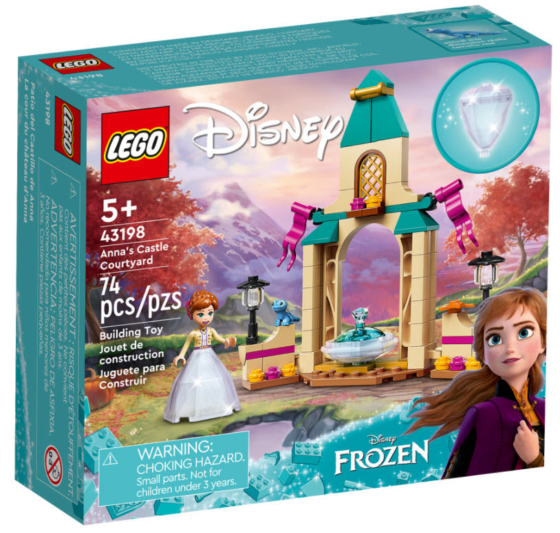 Verpackung: LEGO Disney Princess 43198 Annas Schlosshof