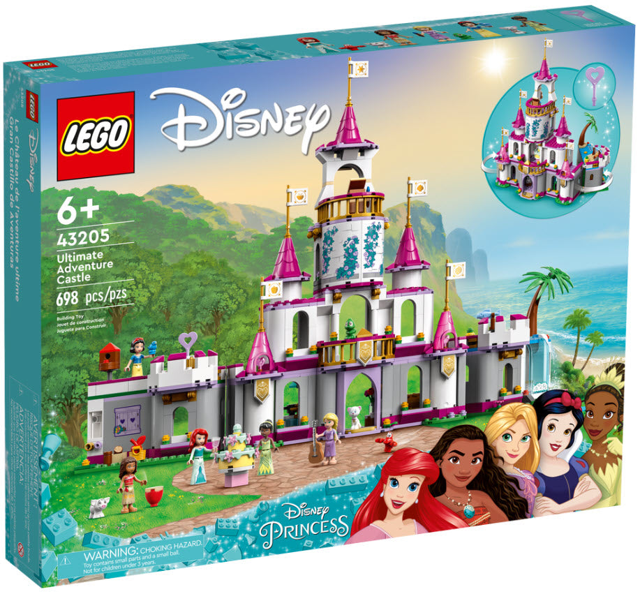 Verpackung: LEGO Disney Princess 43205 Ultimatives Abenteuerschloss
