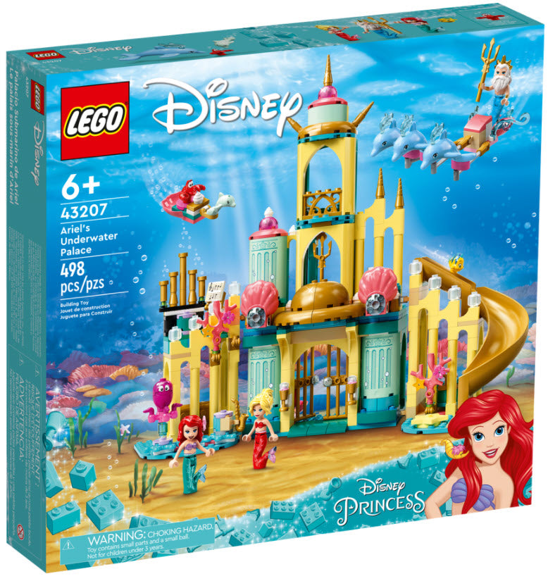 Verpackung: LEGO Disney Princess 43207 Arielles Unterwasserschloss