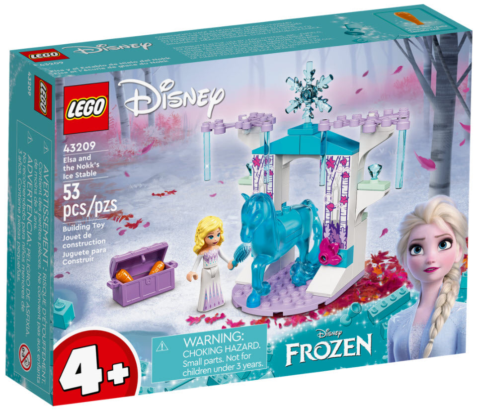 Verpackung: LEGO Disney Princess 43209 Elsa und Nokks Eisstall