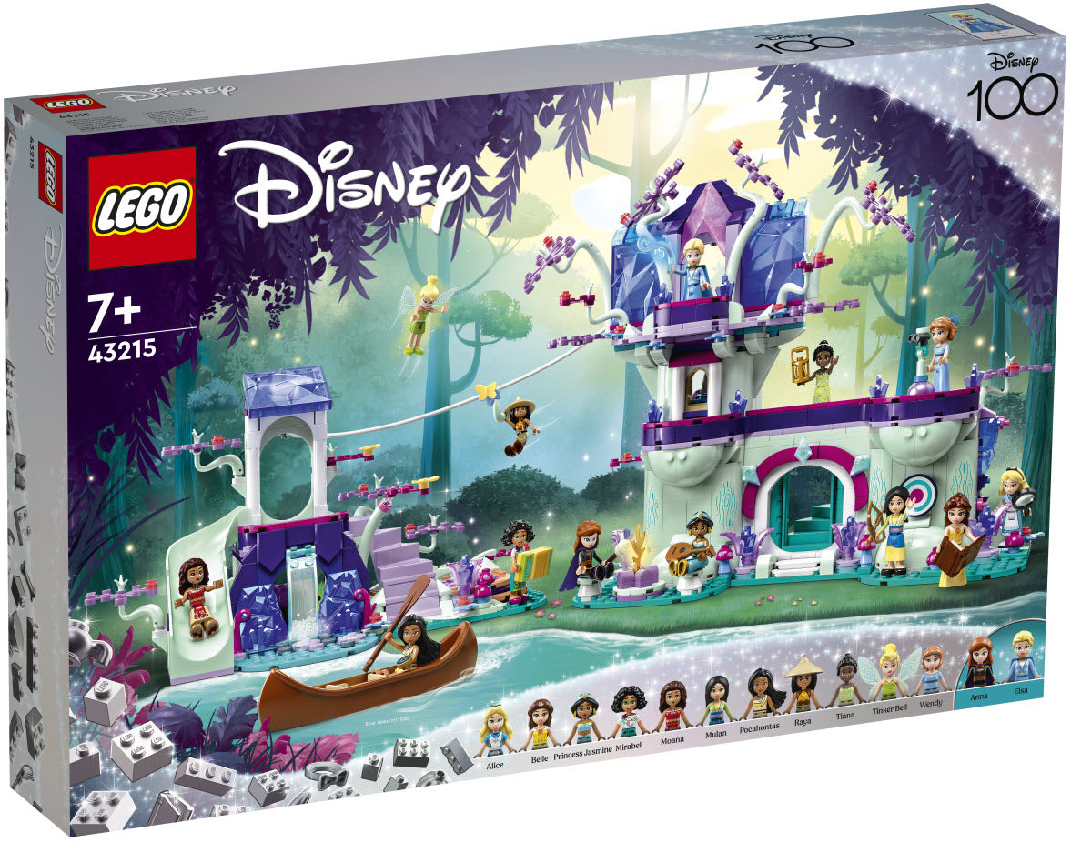 Verpackung: LEGO Disney 43215 Das verzauberte Baumhaus